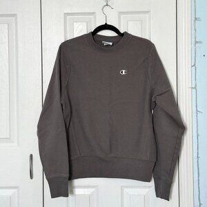 Champion Reverse Weave Crewneck in dark gray
